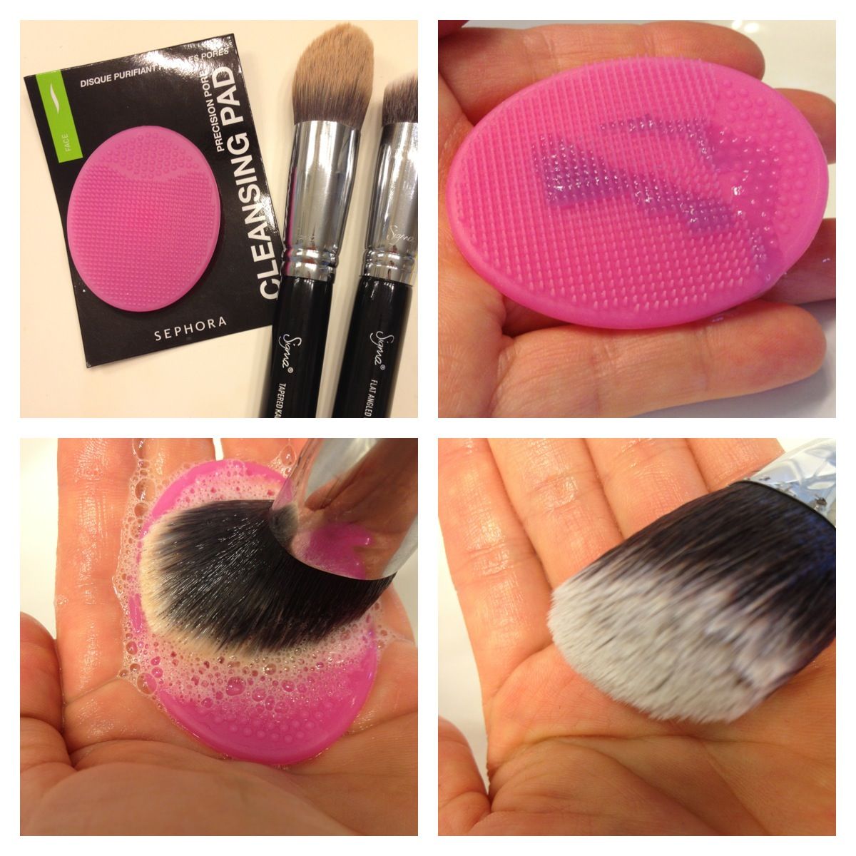 How to clean brushes with mac brush cleaner